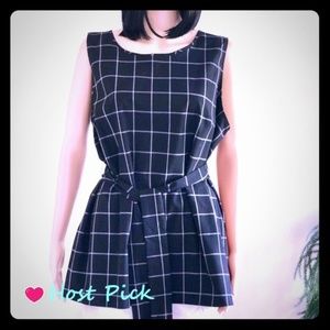 Host Pick Liz Claiborne Career, Black & White XL